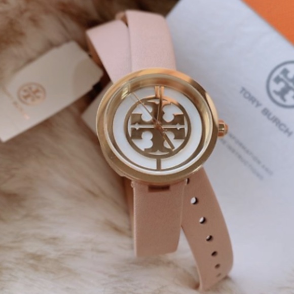 Wrap Around Cream Tory Burch Watch with Original Box and Tag - Picture 8 of 8